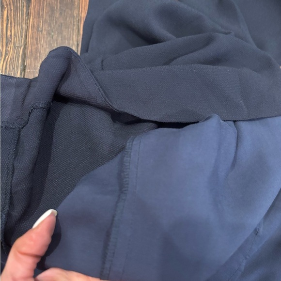 Free People Some Like It Hot Split Sleeve Navy Dress W/ Pockets Sz Small - Picture 8 of 9